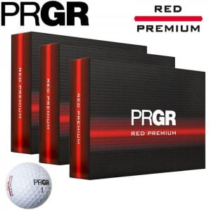Bóng golf PRGR Egg Ball Red Premium/ White